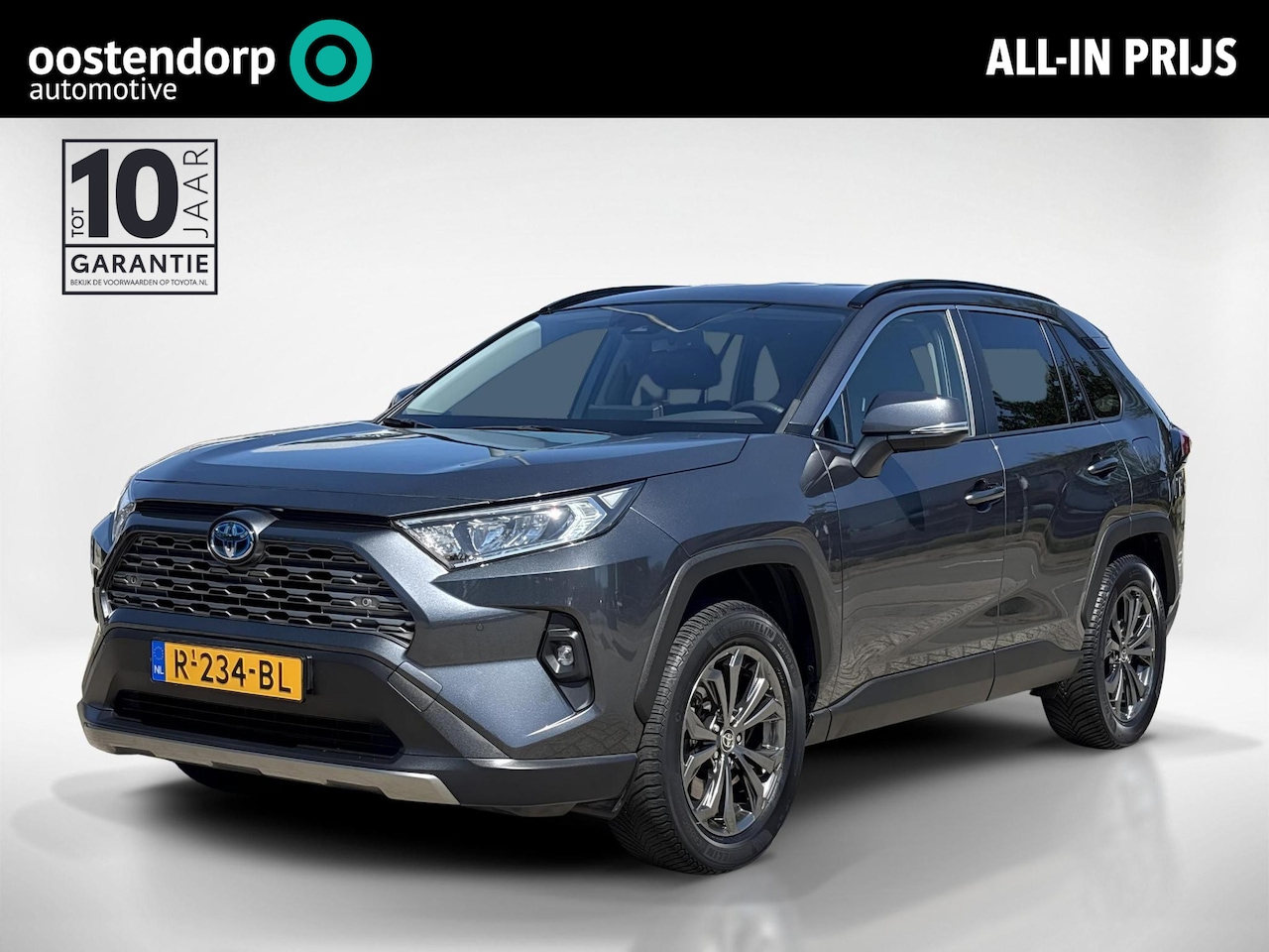 Toyota RAV4 - 2.5 Hybrid AWD Dynamic | Trekhaak | Lederen bekleding | Stoelverwarming | - AutoWereld.nl