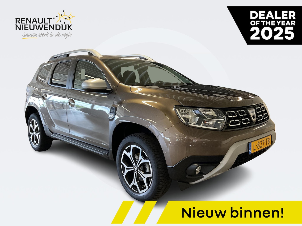 Dacia Duster - 1.0 TCe Bi-Fuel Prestige Cruise Controle | Achteruitrijcamera | PCM | Airco - AutoWereld.nl