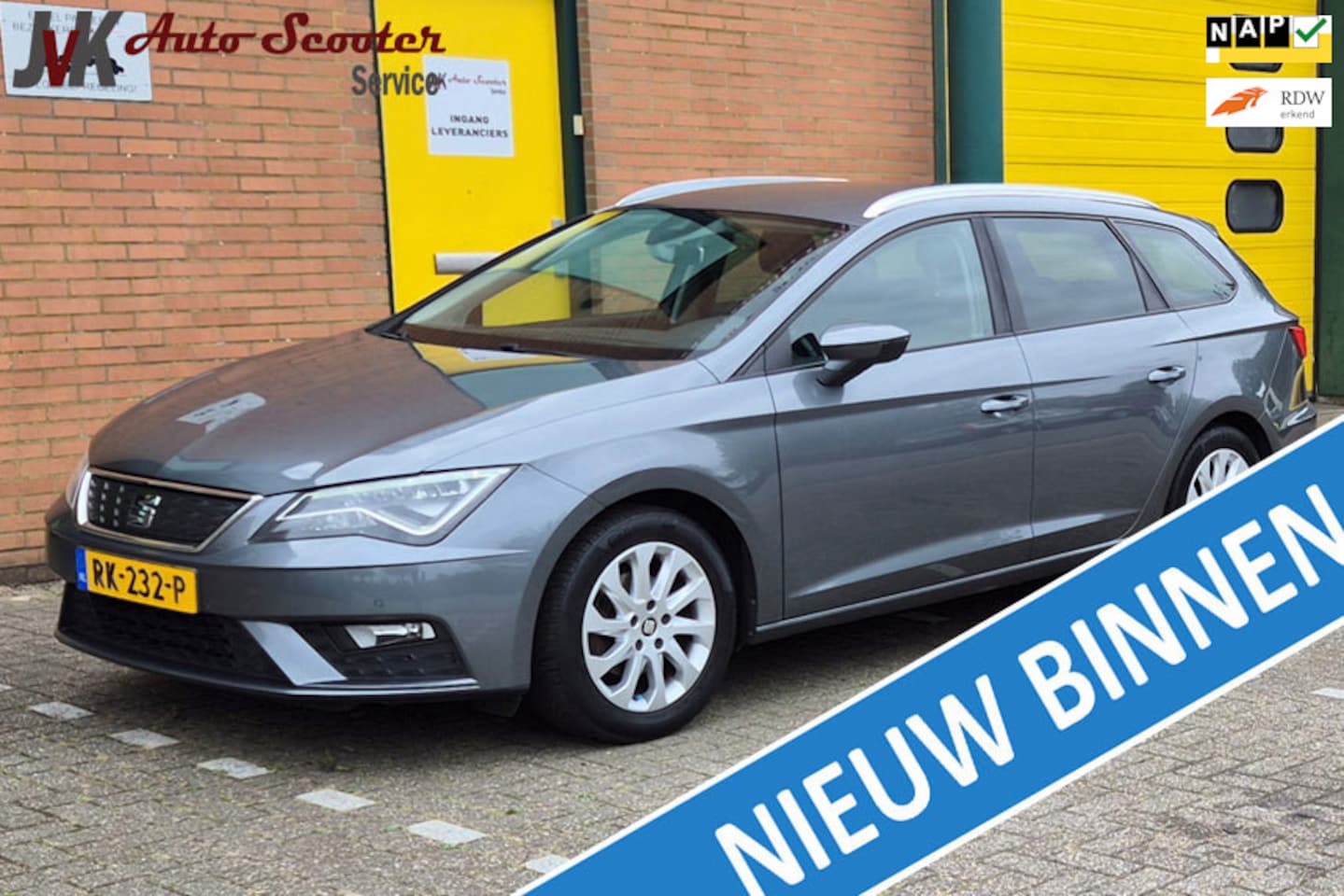 SEAT Leon ST - 1.0 EcoTSI Style Business Intense Airco! Cruise Control! Automaat! - AutoWereld.nl
