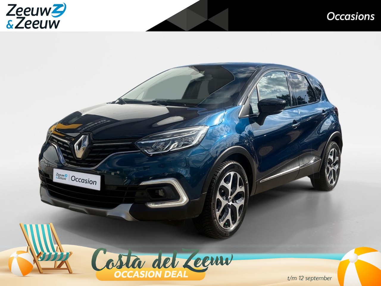Renault Captur - 120PK TCe Intens Automaat | Trekhaak | Navi | Climate Control | Cruise Control | Lichtmeta - AutoWereld.nl
