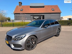 Mercedes-Benz C-klasse Estate - 400 4-MATIC 43-AMG BURMESTER NIGHT-PAKKET PANORAMDAK 360" CAMERA LEER A