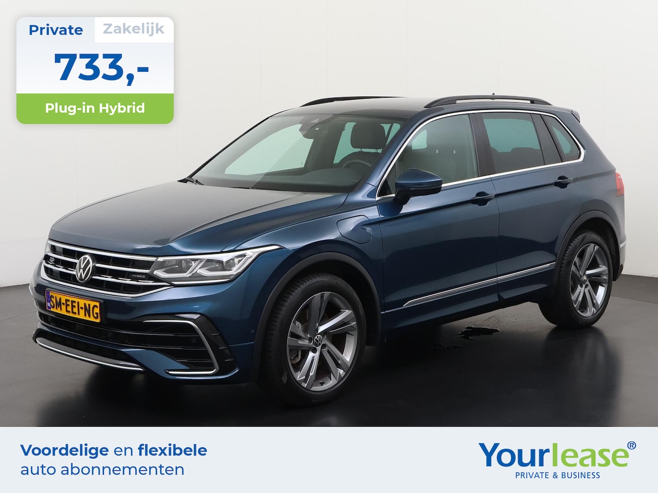 Volkswagen Tiguan - 1.4 TSI eHybrid R-Line | All-in 733,- Private Lease | Direct uit voorraad - AutoWereld.nl