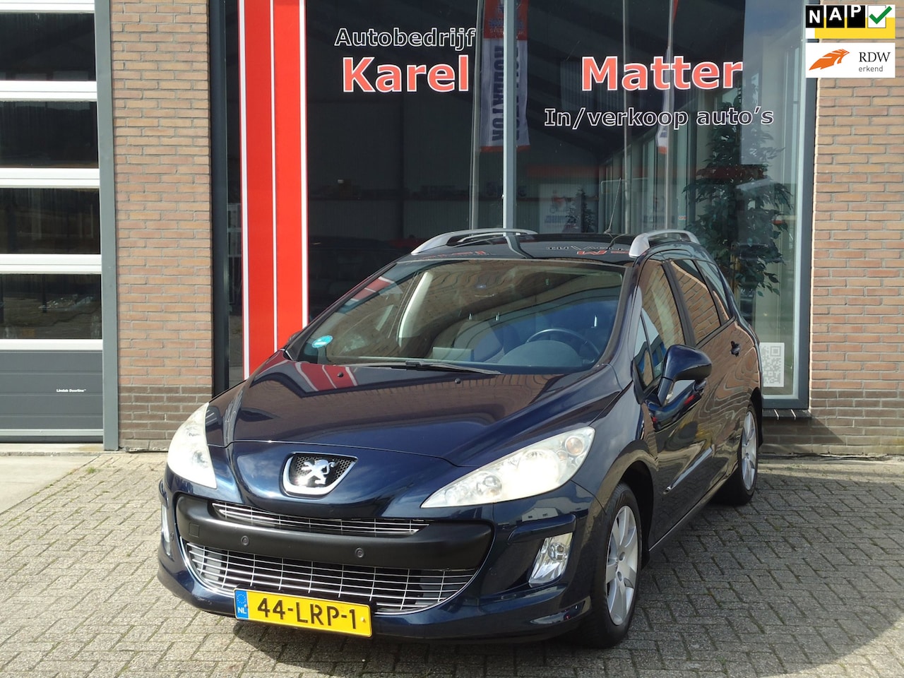Peugeot 308 SW - 1.6 VTi Blue Lease Executive *PANORAMADAK* *CLIMATE CONTROL* *TREKHAAK* - AutoWereld.nl