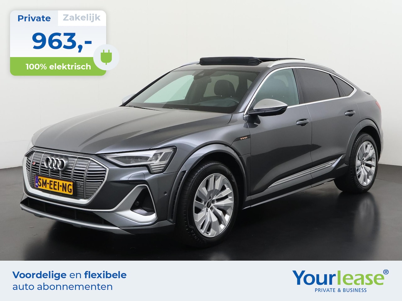 Audi e-tron - S quattro 95 kWh S-Line | All-in 963,- Private Lease | Direct uit voorraad - AutoWereld.nl