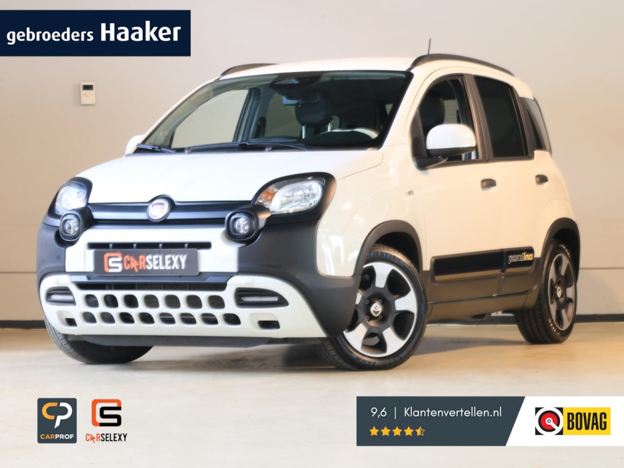 Fiat Panda - 1.0 Hybrid Pandina * 12 mnd BOVAG garantie * RIJKLAARPRIJS ! - AutoWereld.nl