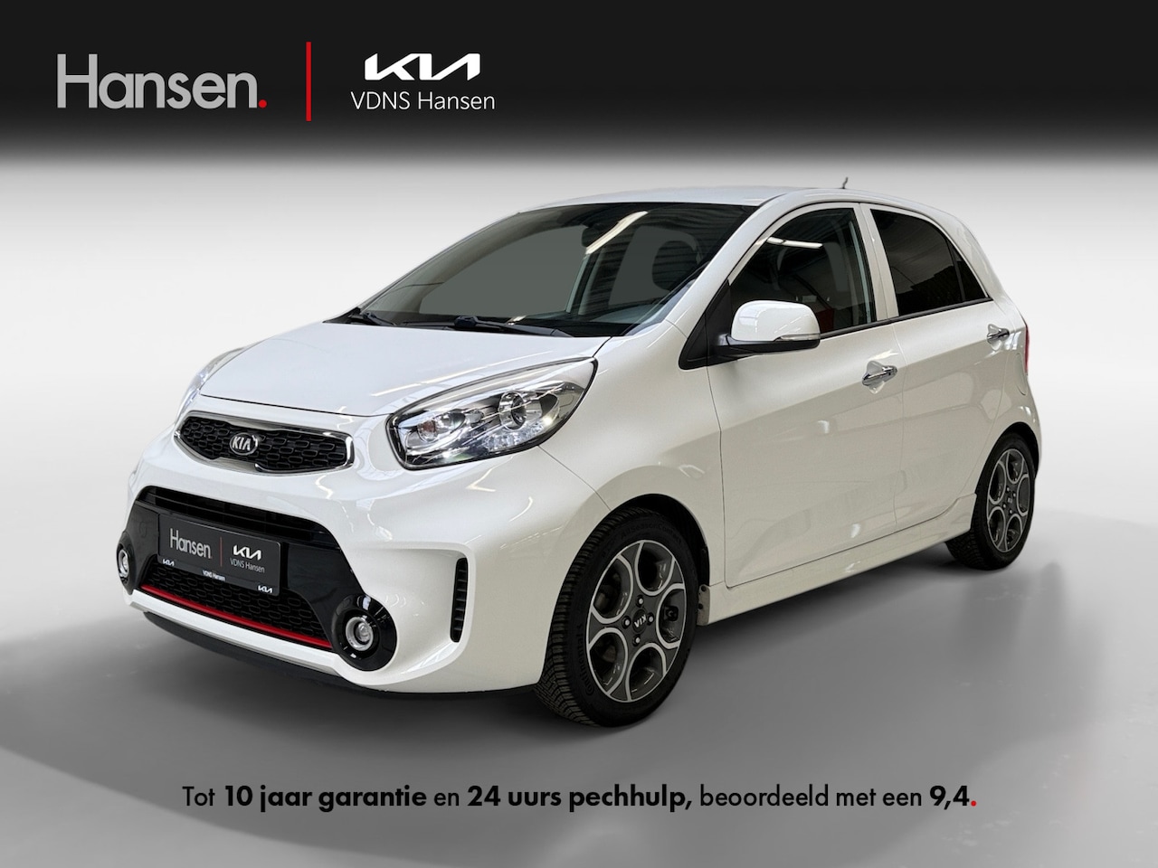 Kia Picanto - 1.2 CVVT SportsLine I Stoelverwarming I Cruise Control I LED I Stuurverwarming I - AutoWereld.nl