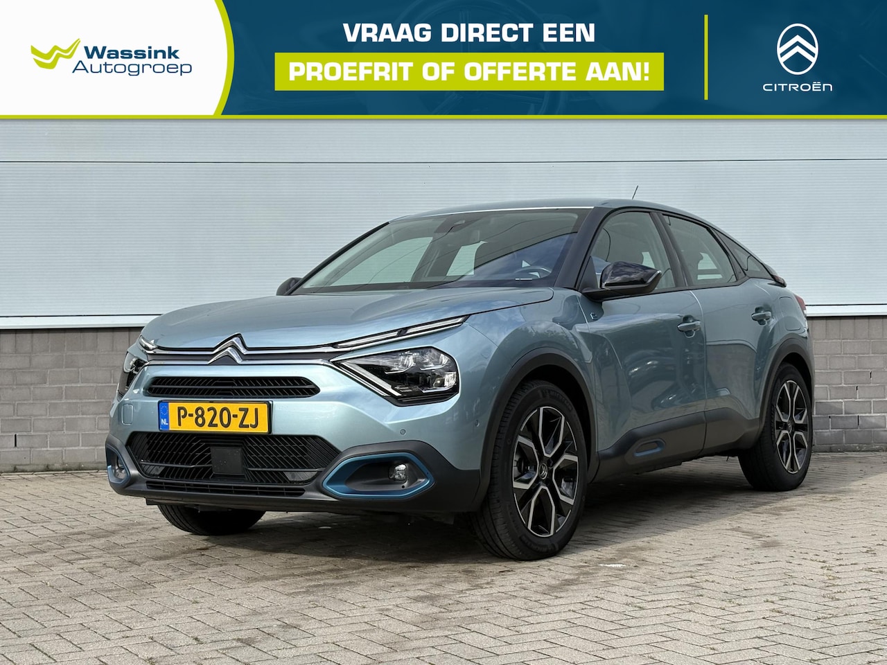 Citroën Ë-C4 - Feel Pack 50 kWh SOH 93,3% | Apple Carplay & Android Auto | Achteruitrijcamera | Parkeerse - AutoWereld.nl