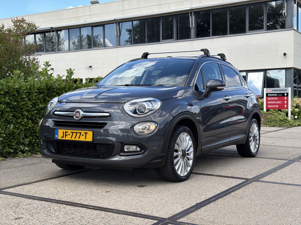 Fiat 500 X - 1.4 Turbo MultiAir Lounge |TREKHAAK|LM VELGEN|CLIMA|NAVI|HALF LEDER| (19086) - AutoWereld.nl
