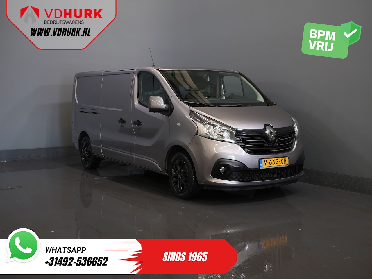 Renault Trafic - 1.6 dCi 125 pk L2 Cruise/ PDC/ Navi/ LMV/ Airco - AutoWereld.nl