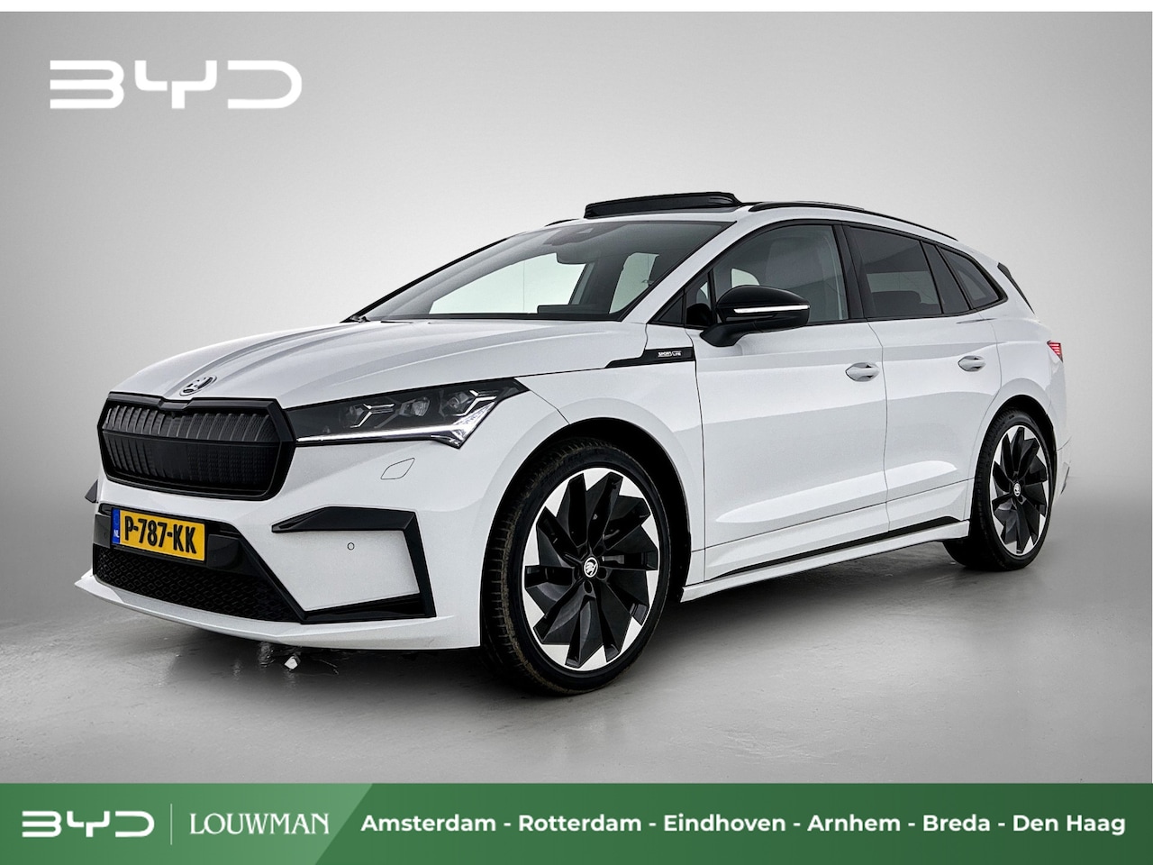 Skoda Enyaq iV - 80 Sportline | Trekhaak | Eerste eigenaar | Origineel NL auto | - AutoWereld.nl