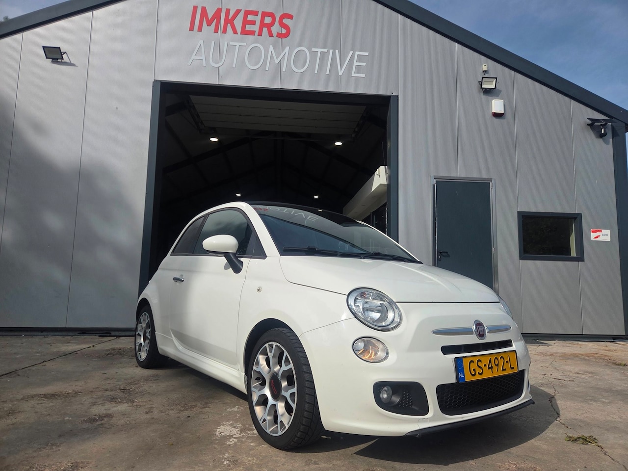 Fiat 500 C - 0.9 TwinAir Turbo 500S Cabrio | Leer | Airco - AutoWereld.nl