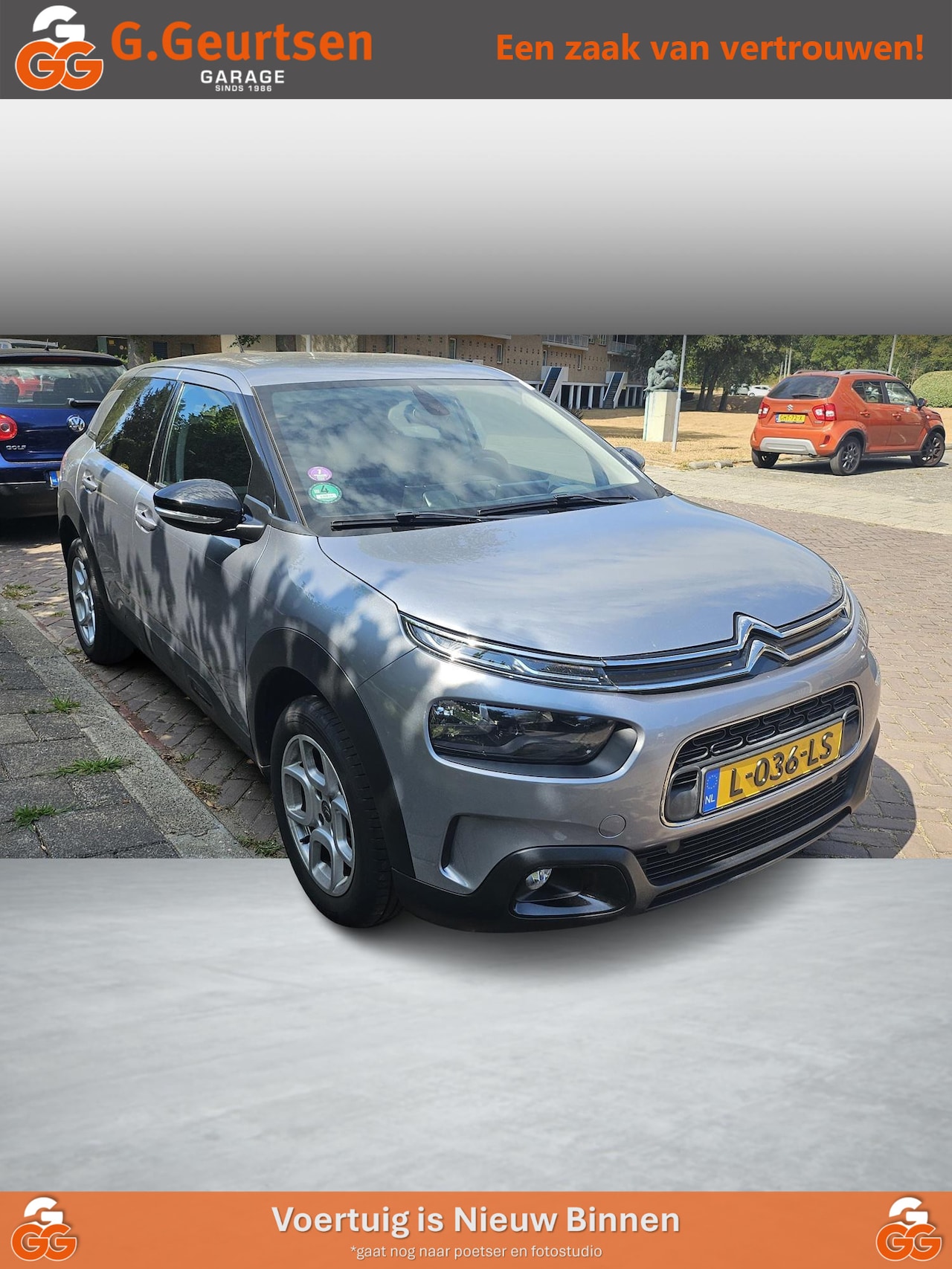 Citroën C4 Cactus - 1.2 PureTech Business Plus Achteruitrijcamera, In nette staat! - AutoWereld.nl