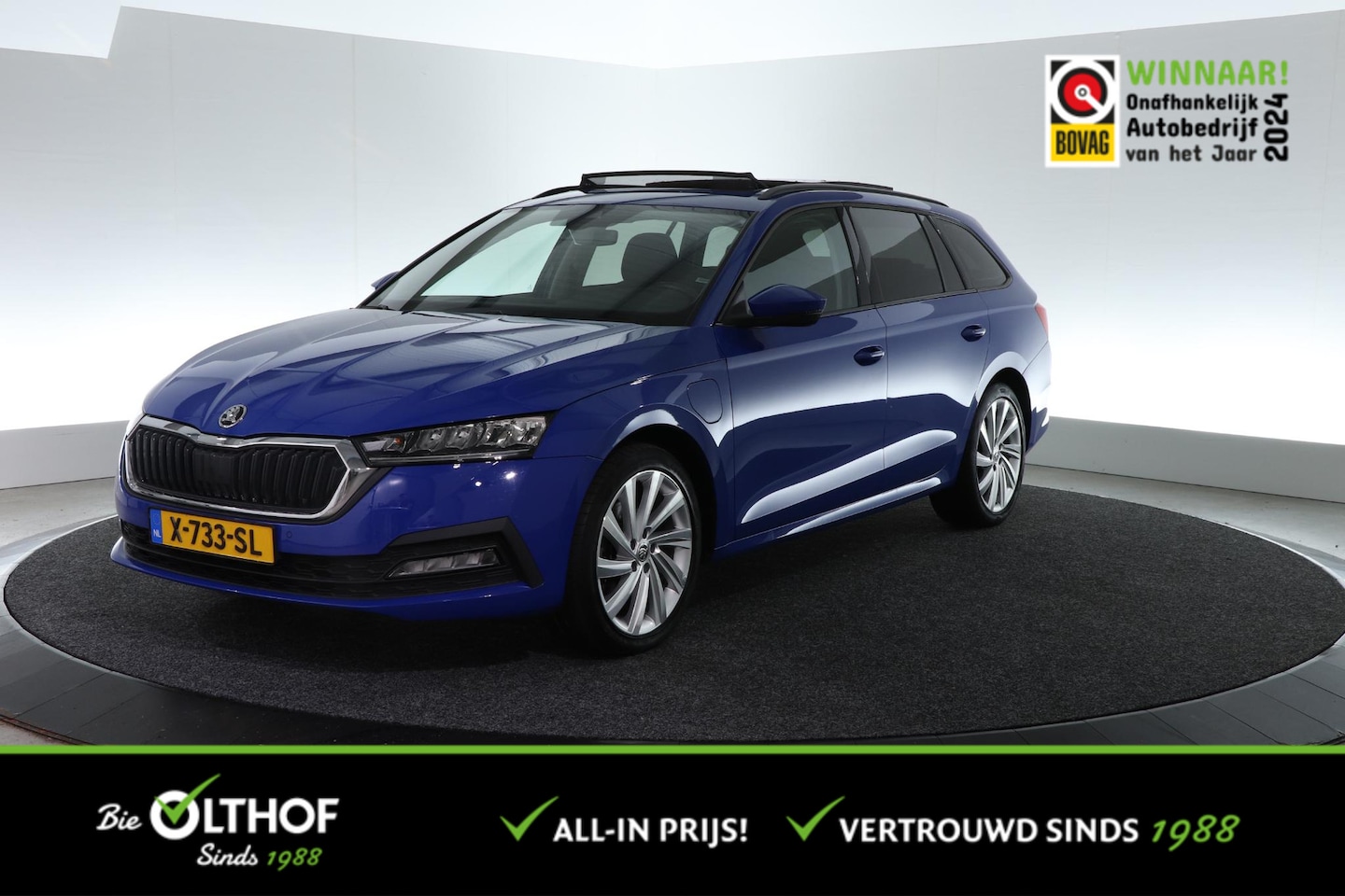Skoda Octavia Combi - 1.4 TSI iV PHEV Business | SCHUIF-KANTEL | STOEL-STUURVERW. | - AutoWereld.nl