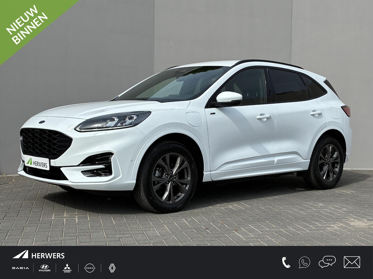 Ford Kuga - 2.5 PHEV ST-Line X / Dealer onderhouden / Trekgewicht 1.500 kg / Navigatie / Stuur-, stoel - AutoWereld.nl