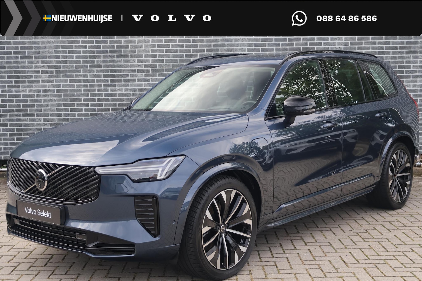 Volvo XC90 - 2.0 T8 Plug-in hybrid AWD Ultra Dark | Trekhaak | Bowers & Wilkins audio | Geventileerde v - AutoWereld.nl