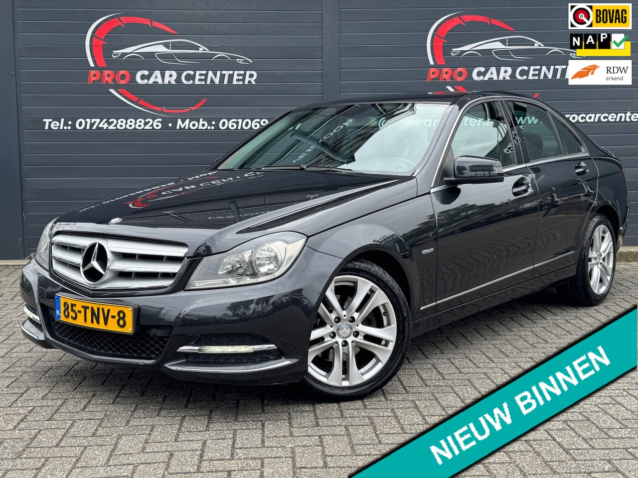 Mercedes-Benz C-klasse - 200 Premium Edition AUT | CLIMATE | CRUISE | V-A PDC | EL.RAMEN | LMV | NAP | APK - AutoWereld.nl