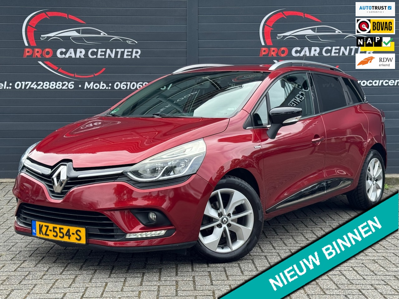 Renault Clio Estate - 0.9 TCe Limited AIRCO | CRUISE | PDC | 2e EIGENAAR | NAVI | EL.RAMEN | NAP | APK| LMV - AutoWereld.nl