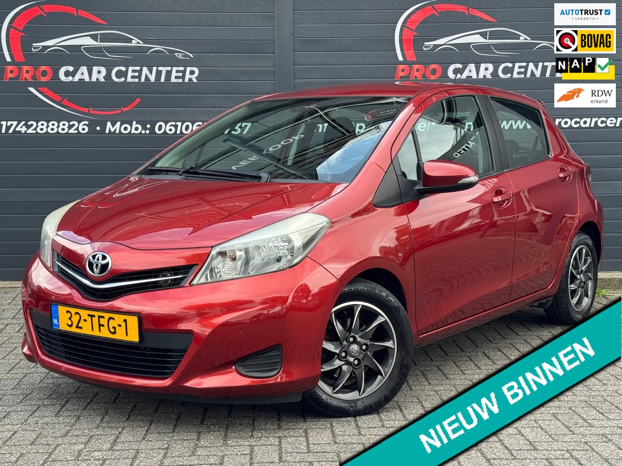 Toyota Yaris - 1.0 VVT-i Aspiration AIRCO | CAM | EL.RAMEN | NAP | APK | LMV - AutoWereld.nl