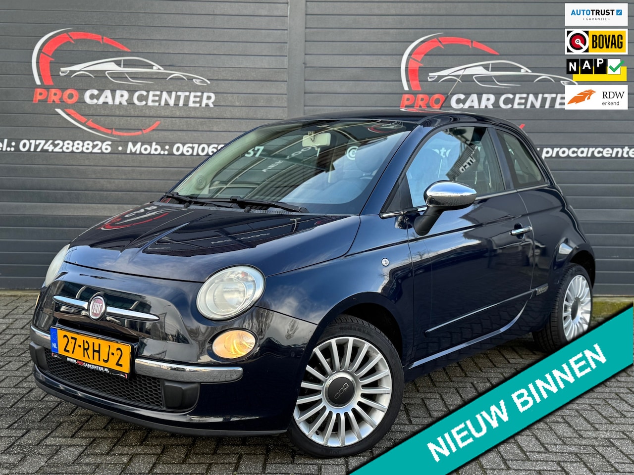 Fiat 500 - 1.2 Pop EL.RAMEN|LMV|NAP|APK - AutoWereld.nl