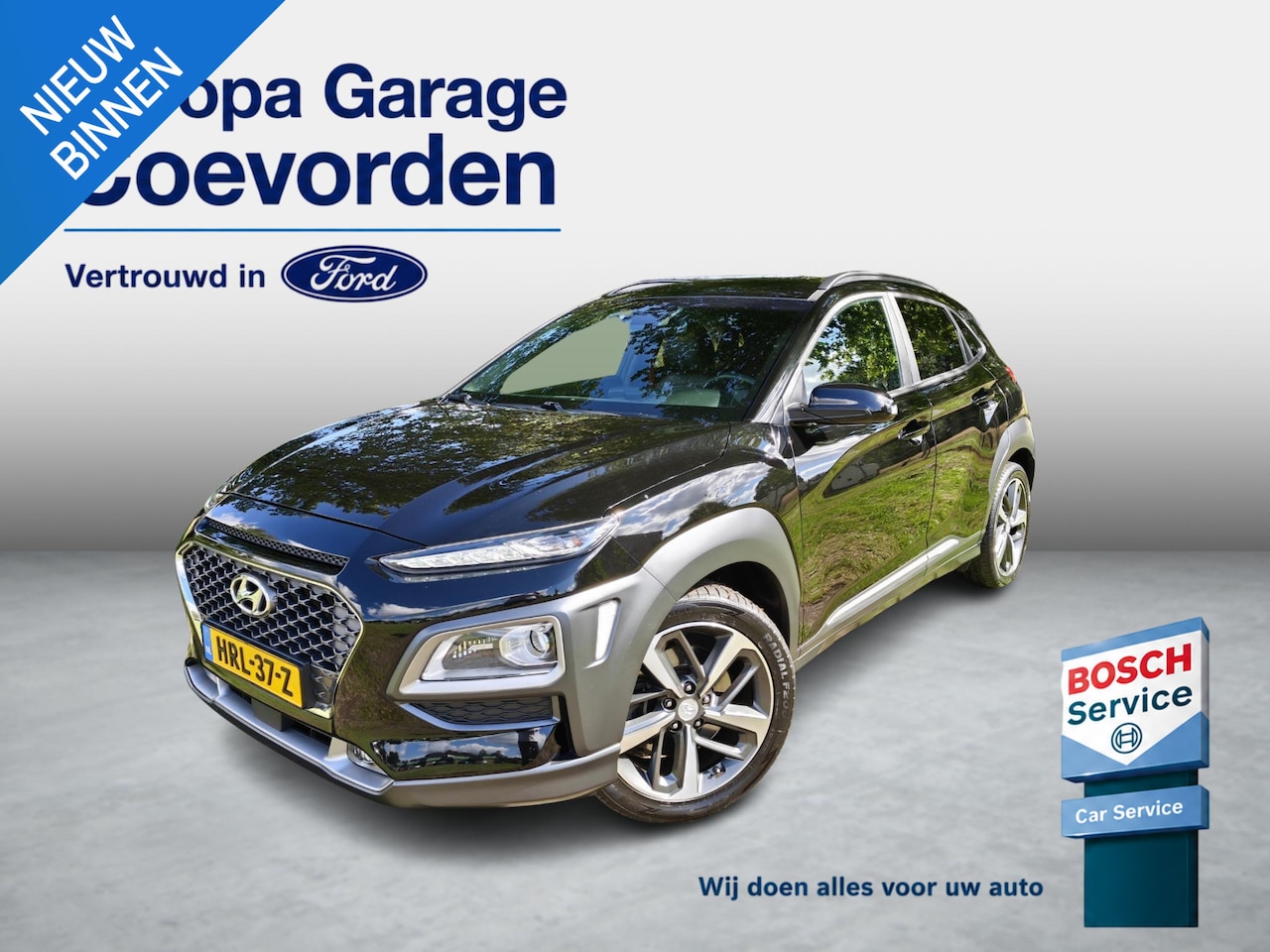 Hyundai Kona - 1.6 T-GDI Fashion AUTOMAAT | CLIMA| NAVI | CRUISE | TREKHAAK | STOEL VW | - AutoWereld.nl