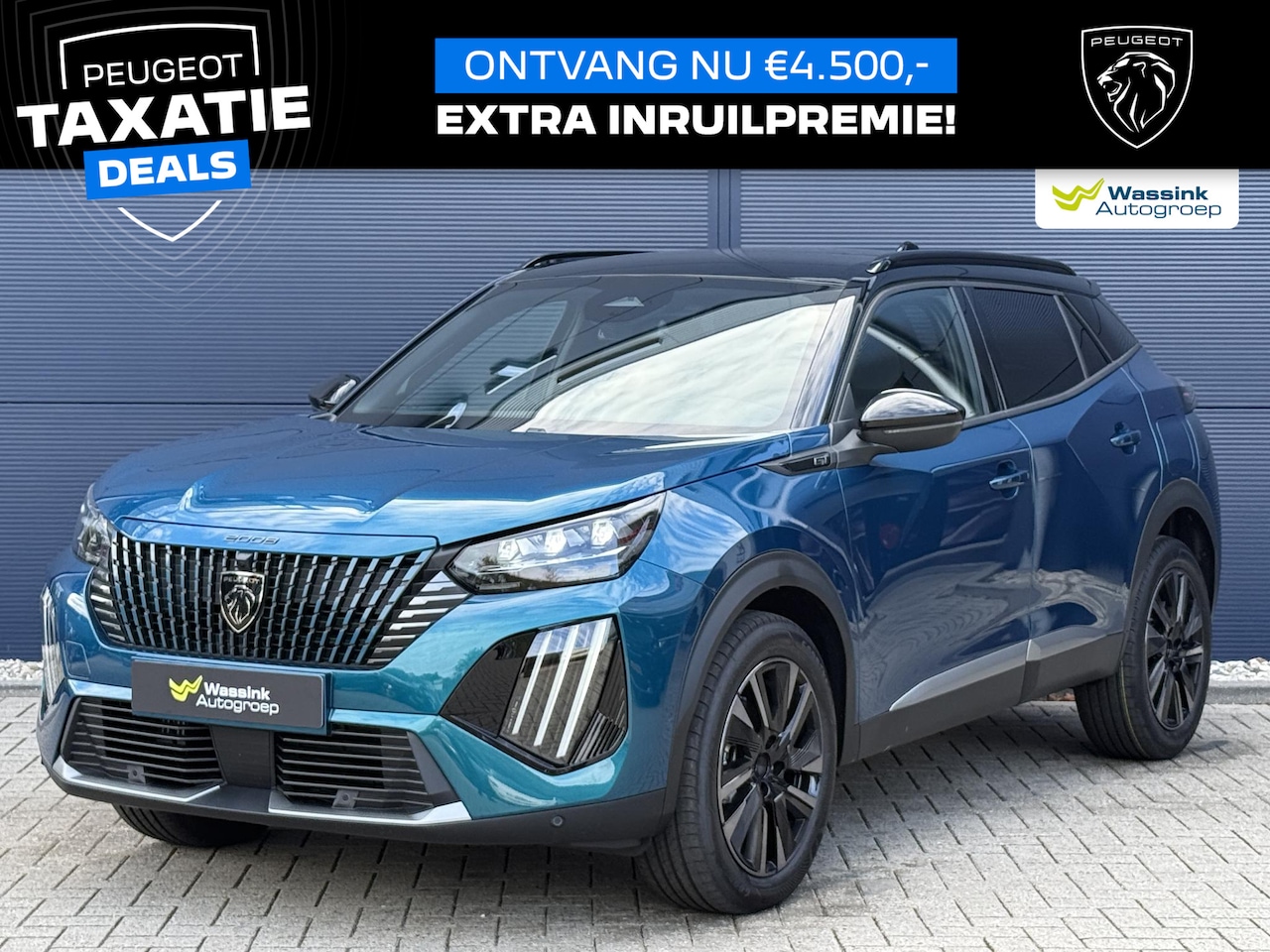 Peugeot 2008 - 1.2 Hybrid 145 GT | Navigation Pack | Vision Pack | Drive Assist Plus Pack | 18 inch Eviss - AutoWereld.nl