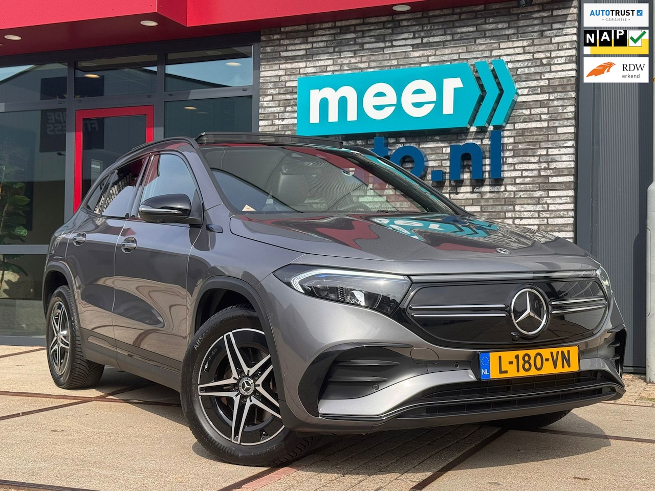 Mercedes-Benz EQA - 250 AMG l SOH 94.4 l PANO l 360 l KEYLESS l HUD l ACC l BURMESTER l SFEER l CARPLAY l ORG. - AutoWereld.nl