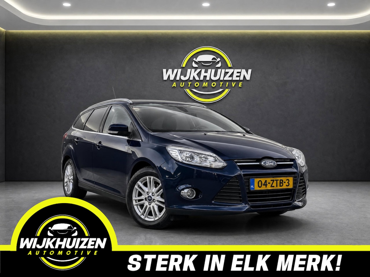 Ford Focus Wagon - 1.0 EcoBoost Titanium met Climate !!! Cruise !!! Navigatie !!! Nap !!! - AutoWereld.nl