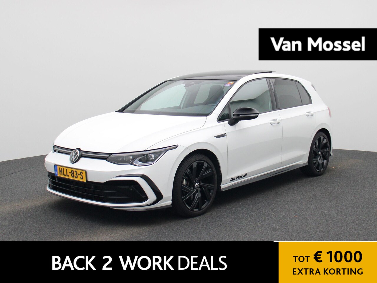 Volkswagen Golf - 1.5 eTSI R-Line Business | Automaat | Panoramadak | Camera | Navigatie | Stoelverwarming | - AutoWereld.nl
