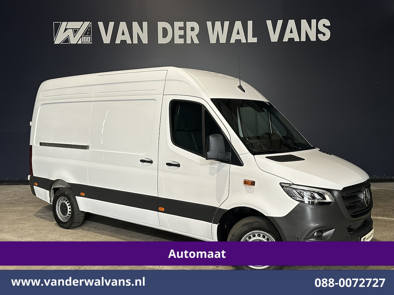 Mercedes-Benz Sprinter - 317 CDI 170pk 9G-Tronic Automaat L2H2 Euro6 Airco | Camera | LED | Adaptieve Cruisecontrol - AutoWereld.nl