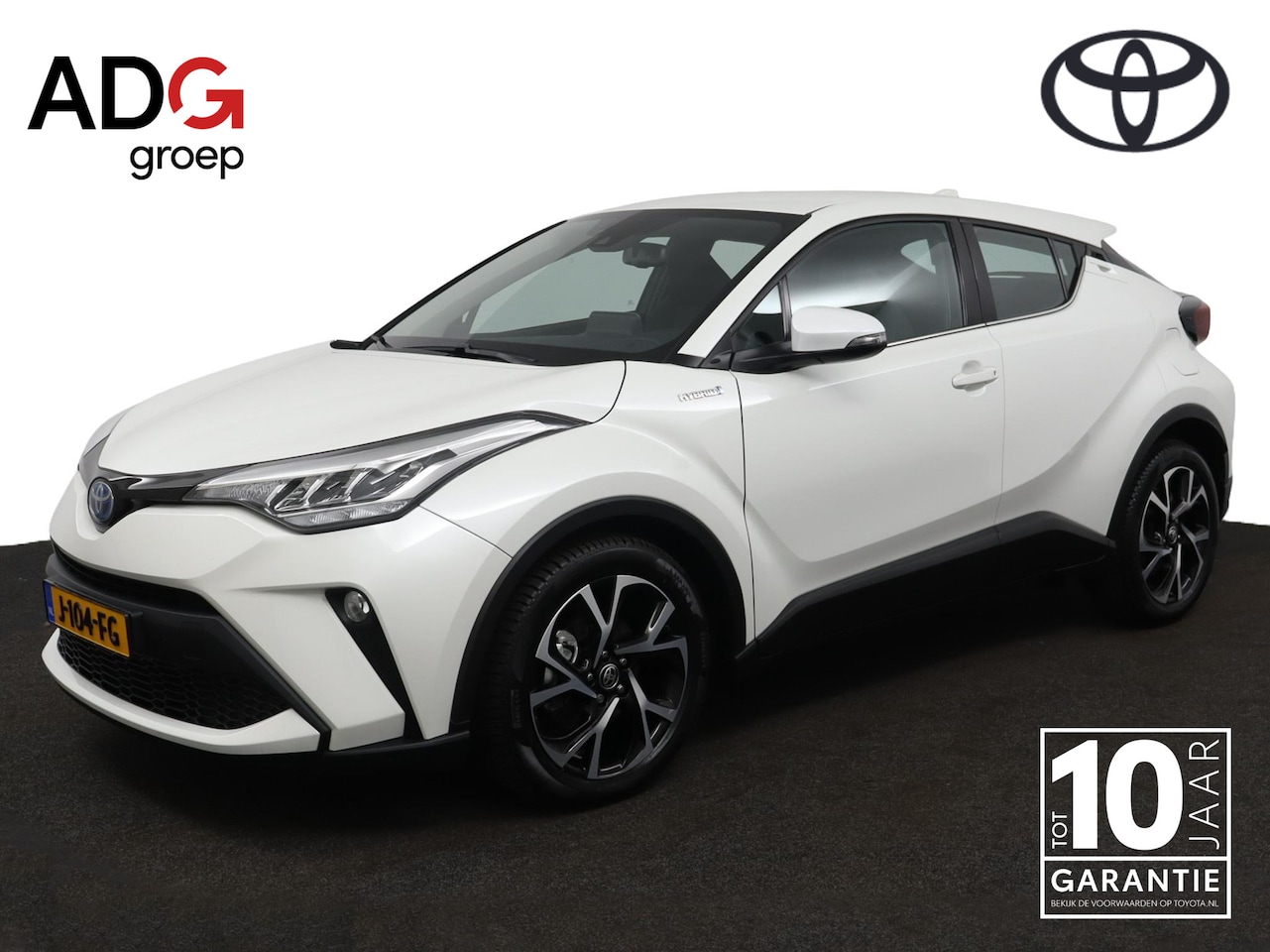Toyota C-HR - 1.8 Hybrid Dynamic | Parelmoer lak | Achteruitrijcamera | Adaptieve Cruise | Keyless Entry - AutoWereld.nl