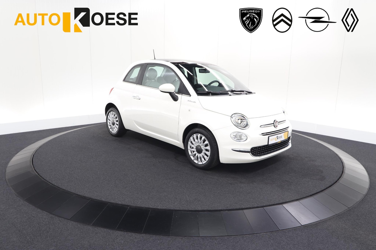 Fiat 500 - 1.0 Hybrid Dolcevita | Panoramadak | Climate Control | Apple Carplay | Parkeersensoren - AutoWereld.nl