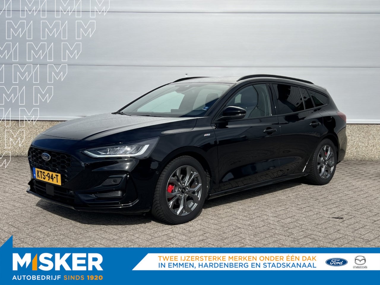 Ford Focus Wagon - 1.0 EBH ST Line X 155pk AUTOMAAT! DRIVERPACK! KEYLESS! B&0! - AutoWereld.nl