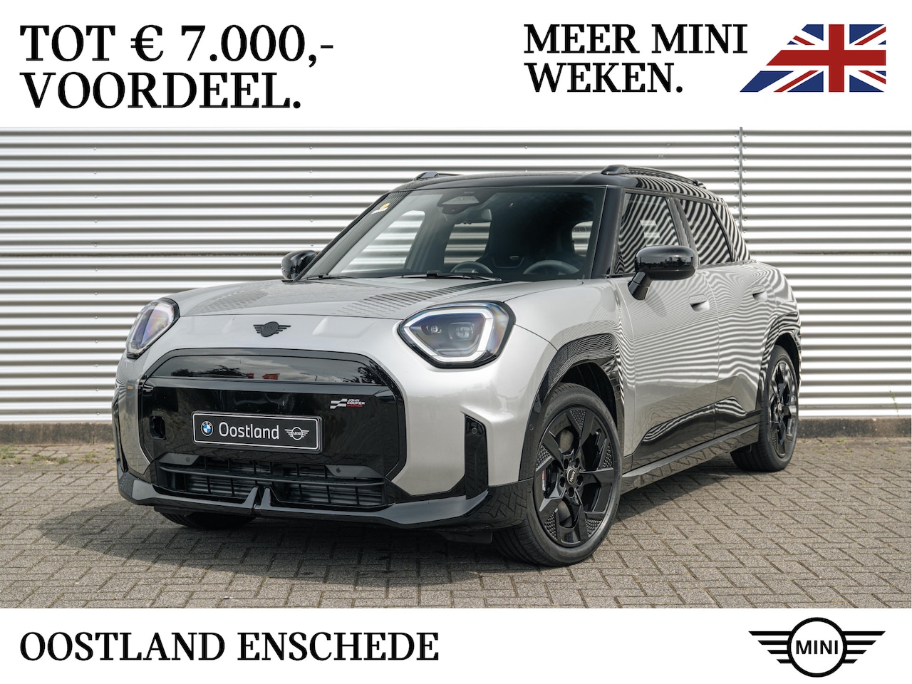MINI Aceman - SE / John Cooper Works / Pakket M / 18" JCW Slide Spoke black - AutoWereld.nl