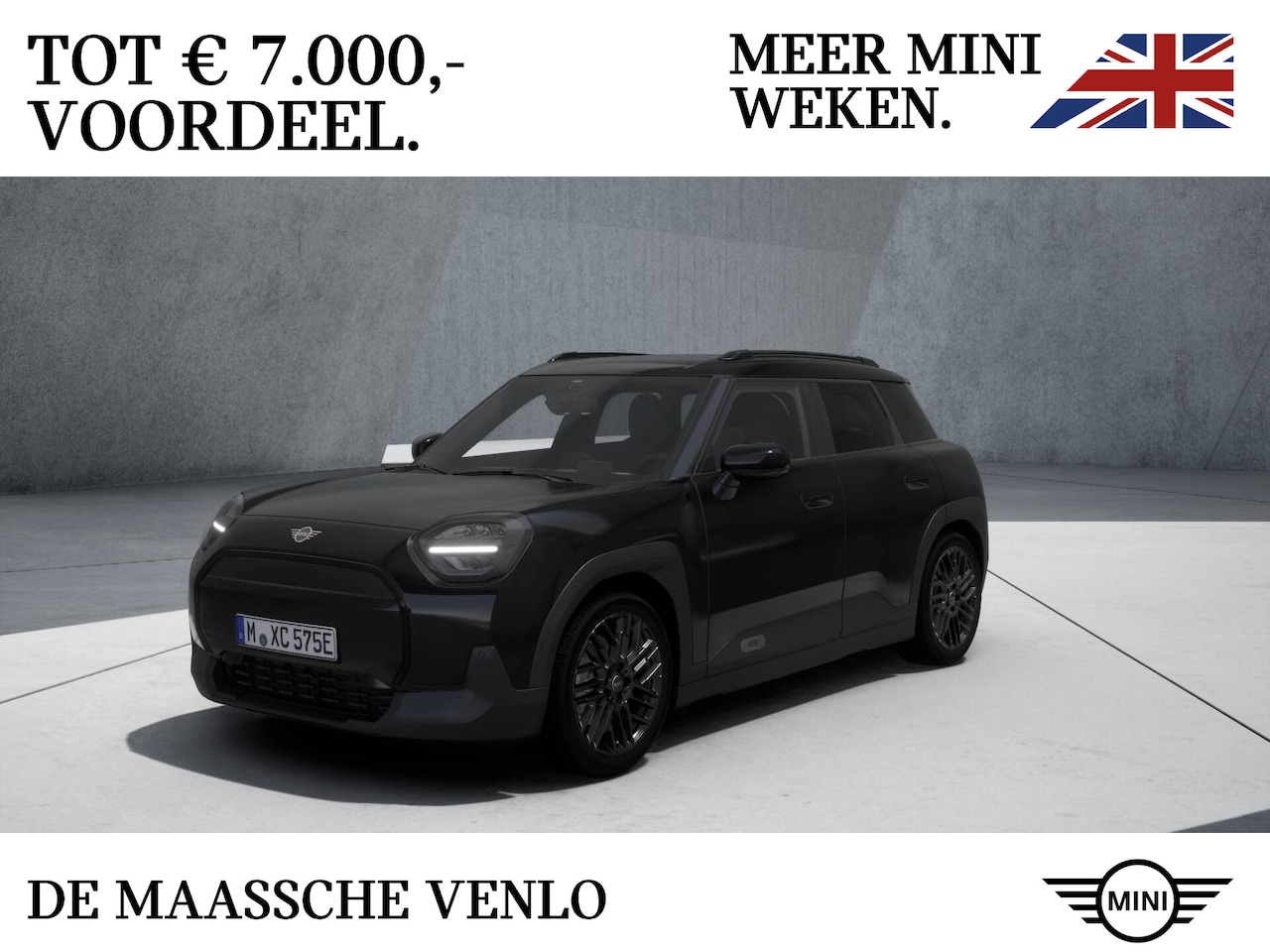 MINI Aceman - E / Blackyard / 18" Night Flash Spoke grey - AutoWereld.nl