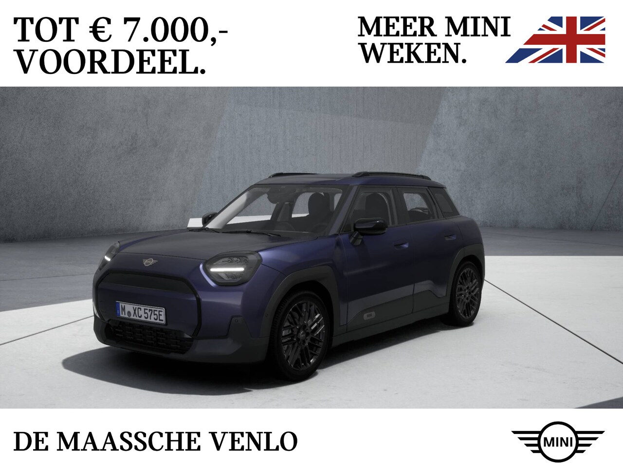 MINI Aceman - E / Essential / Pakket XS / 18" Night Flash Spoke grey - AutoWereld.nl