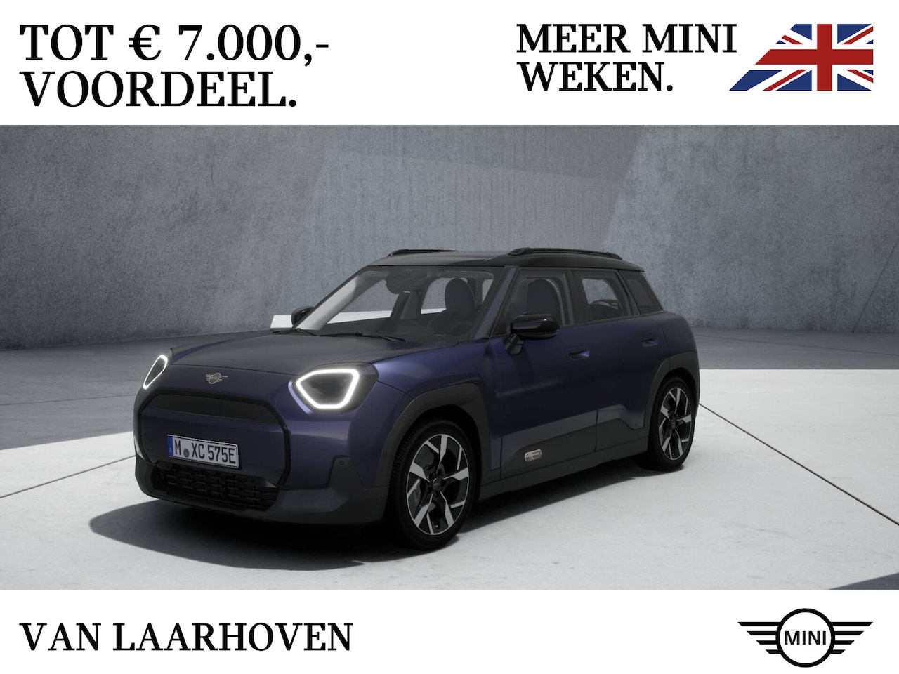 MINI Aceman - E / Classic / Pakket S / 18" Slide Spoke 2-tone - AutoWereld.nl