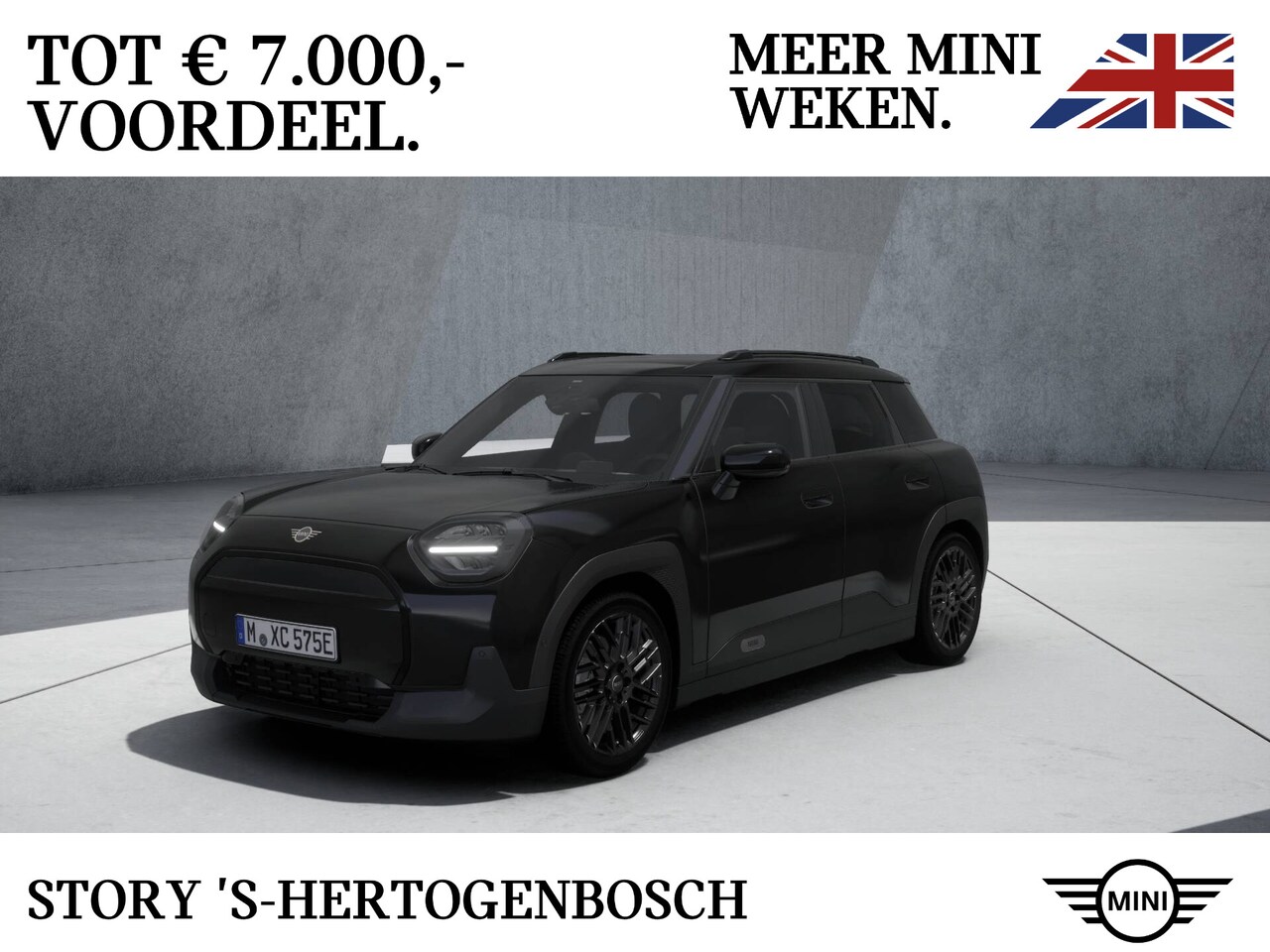 MINI Aceman - E / Blackyard / 18" Night Flash Spoke grey - AutoWereld.nl