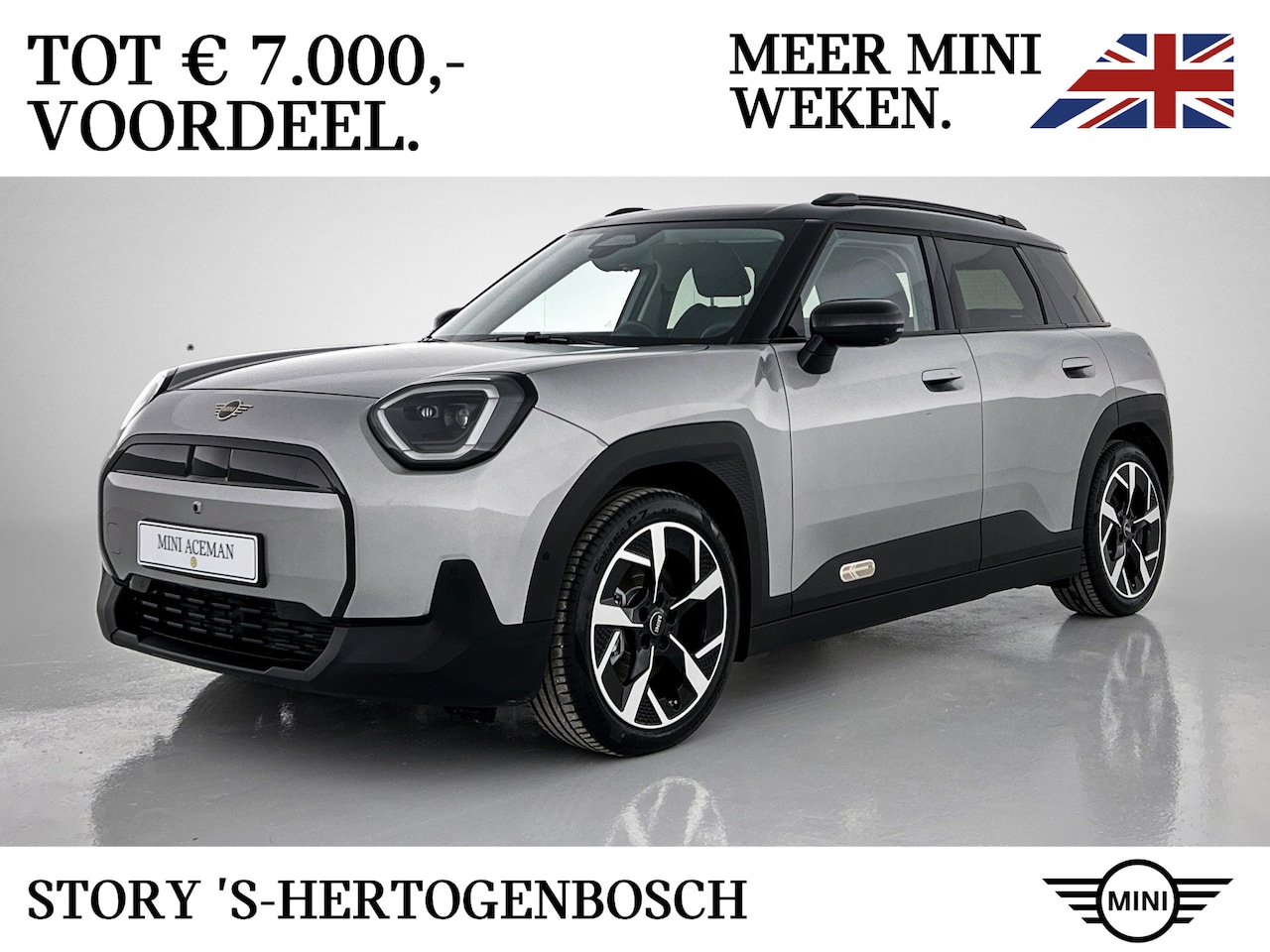 MINI Aceman - E / Classic / Pakket L / 18 inch Slide Spoke 2-tone - AutoWereld.nl