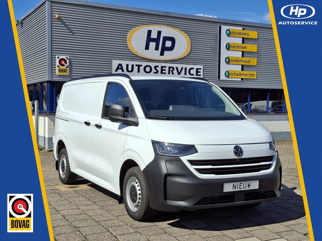 Volkswagen e-Transporter - 32 L1H1 64 kWh Fabrieksgarantie, Adapt cruise, Warmtepomp, 3 pers. Carplay - AutoWereld.nl