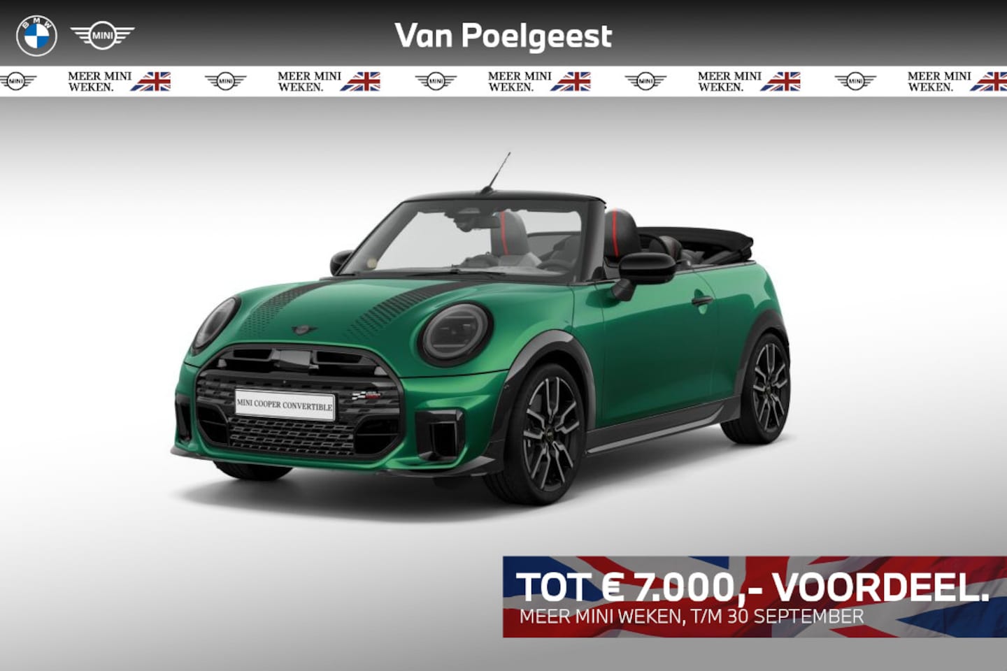 MINI Cabrio - Cooper 2.0 Cooper C John Cooper Works XL | 18 Inch JCW Lap Spoke 2-Tone | Meer MINI Weken - AutoWereld.nl