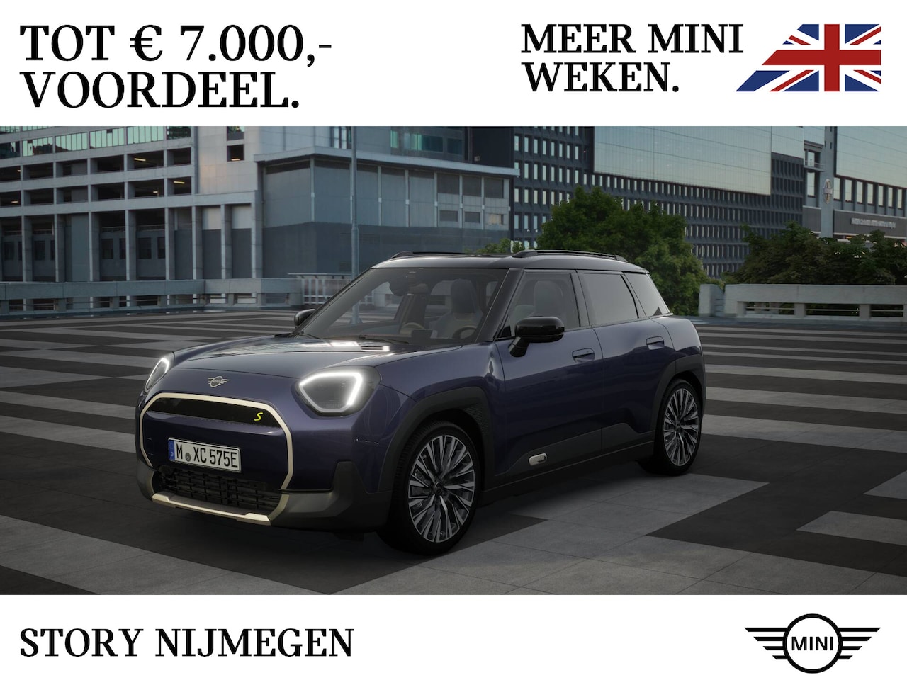 MINI Aceman - SE / Favoured / Pakket M / 19" Eternal Spoke 2-tone - AutoWereld.nl