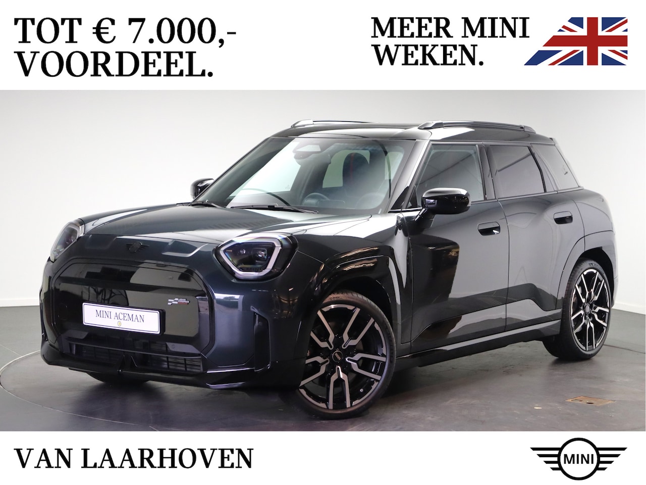 MINI Aceman - SE / John Cooper Works / Pakket M / 19" JCW Lap Spoke 2-tone - AutoWereld.nl