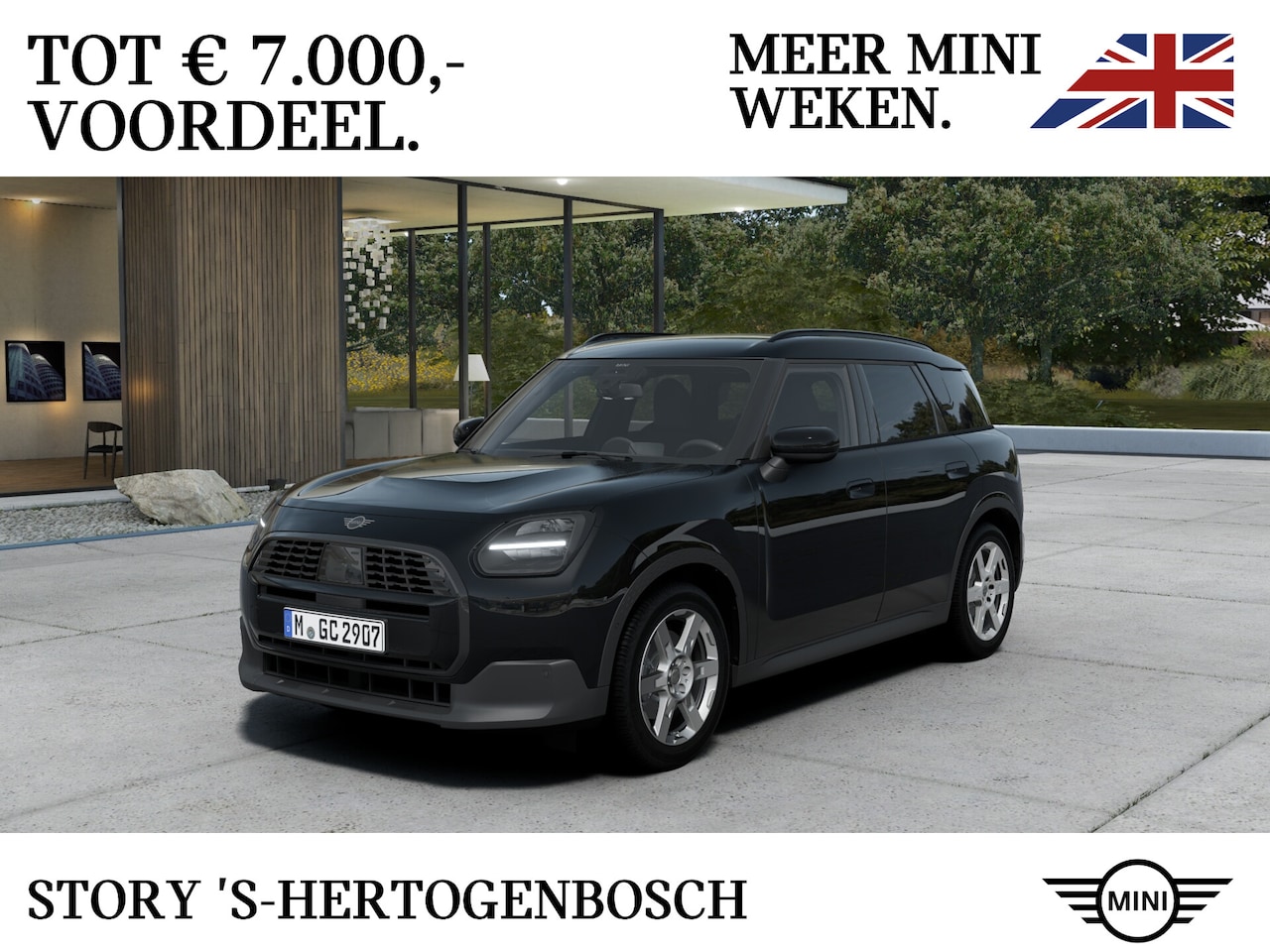 MINI Countryman - C Automaat / Blackyard / 18" Asteroid Spoke - AutoWereld.nl