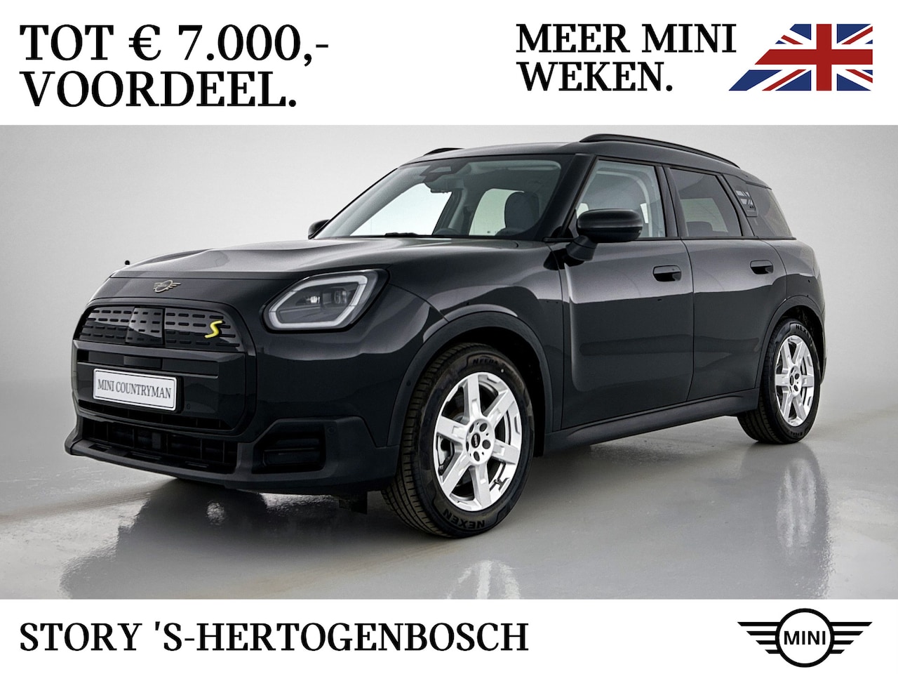 MINI Countryman - SE ALL4 / Classic / Pakket M Plus / 18" Asteroid Spoke - AutoWereld.nl