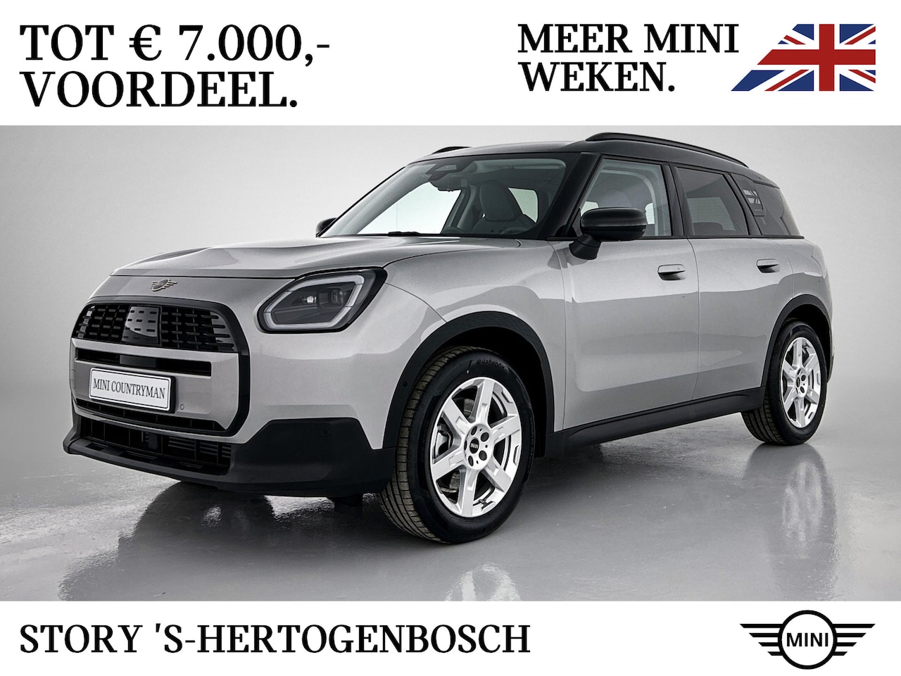 MINI Countryman - C Automaat / Classic / Pakket M Plus / 18" Asteroid Spoke - AutoWereld.nl