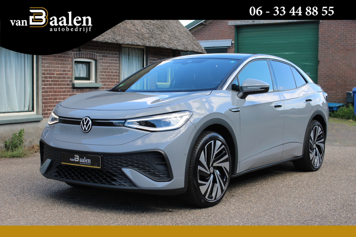 Volkswagen ID.5 - Pro 77 kWh SOh 95% LED PANO NAVI TREKHAAK 83000KM!!! - AutoWereld.nl