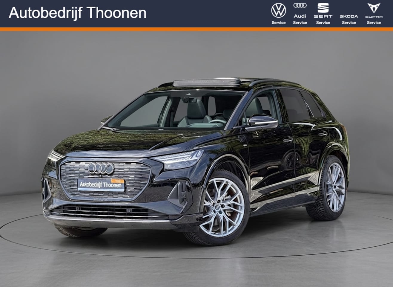 Audi Q4 e-tron - 45 S Edition 82 kWh | 21"| pano | trekhaak | warmtepomp - AutoWereld.nl