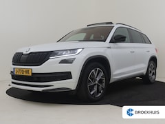 Skoda Kodiaq - 1.5 TSI Sportline Business 7p. l Elektr. Trekhaak l Pano Dak l Elekt. Stoel incl Memory l