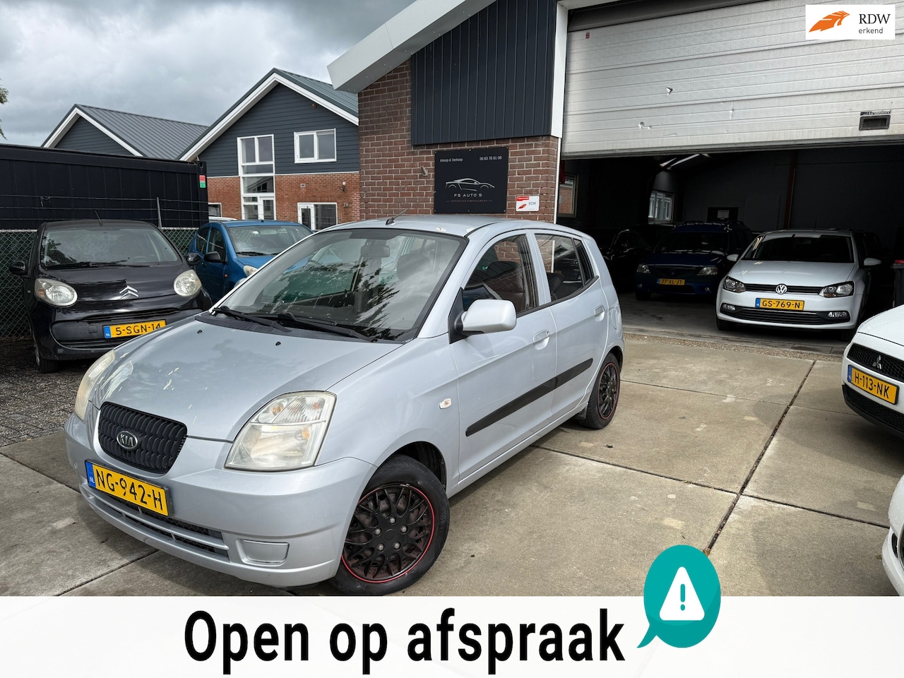 Kia Picanto - 1.0 LX |6 MND APK|AIRCO|INRUILKOOPJE|LAGE KM STAND|ELECTRISCHE RAMEN|CENTRALE DEUREN|1 SLE - AutoWereld.nl