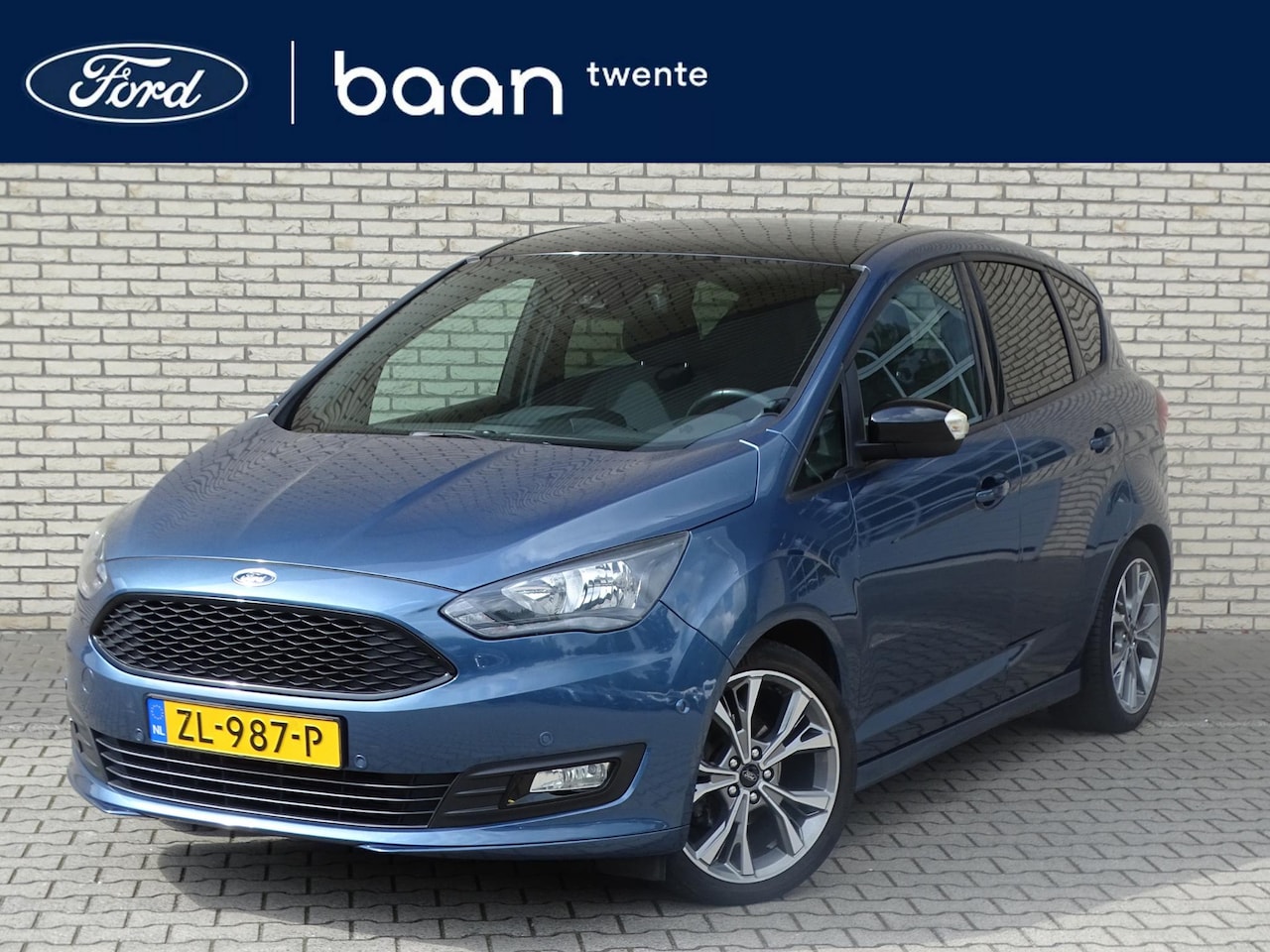 Ford C-Max - 1.0 Turbo 125pk Sport | 18 inch | zwart dak en spiegels | trekhaak | cruise. | dealer onde - AutoWereld.nl